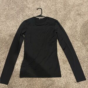 Zara Classic Black Long Sleeve Top